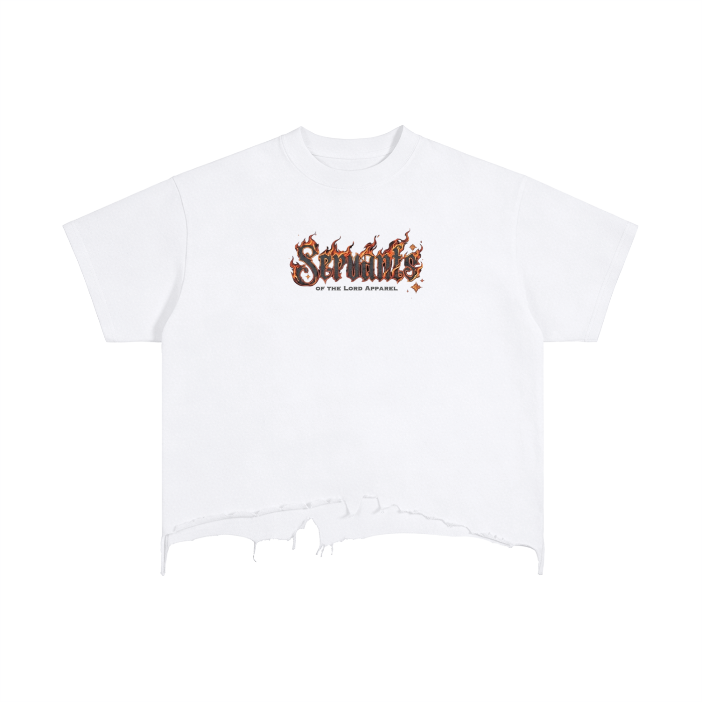Ripped Servants on Fire Tee