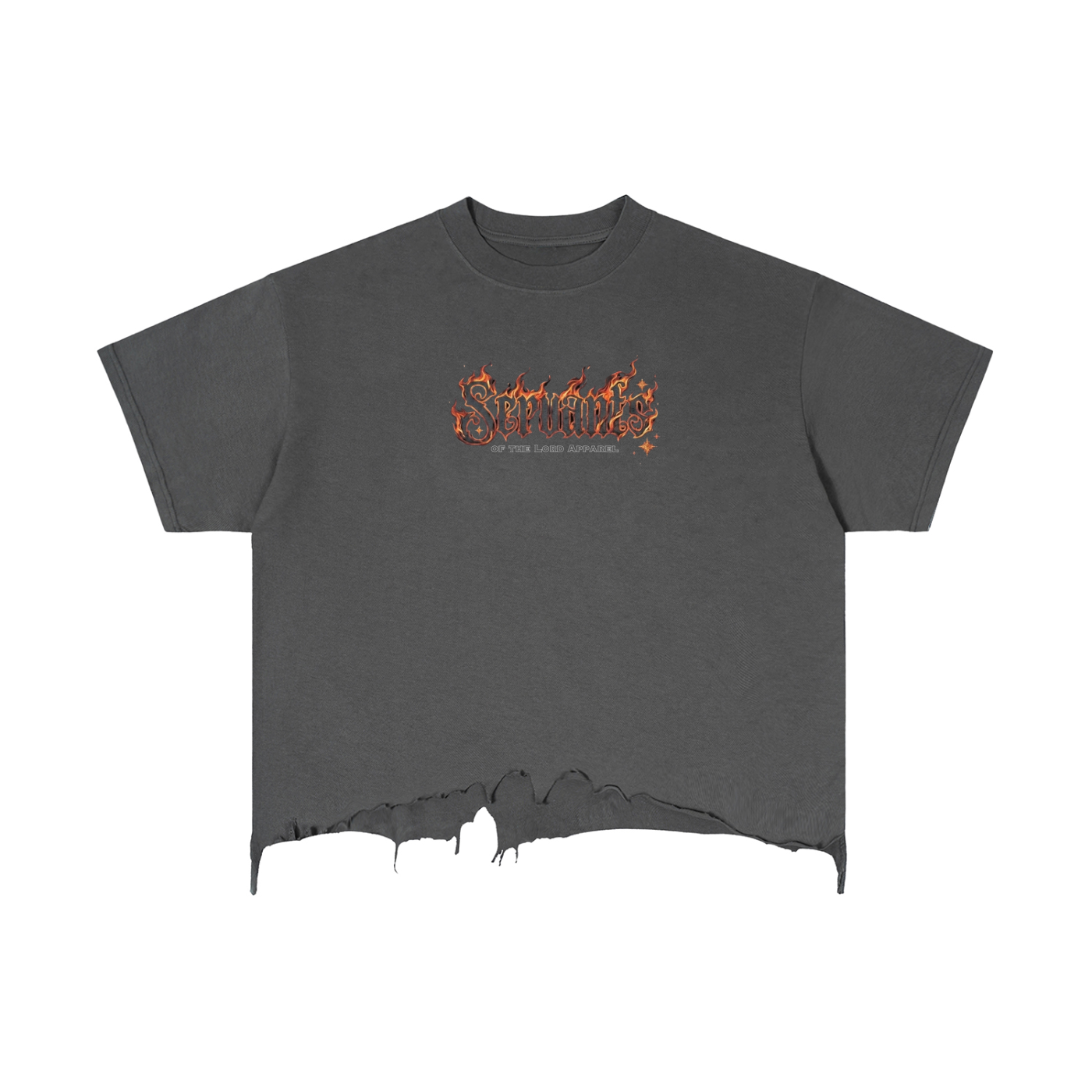 Ripped Servants on Fire Tee