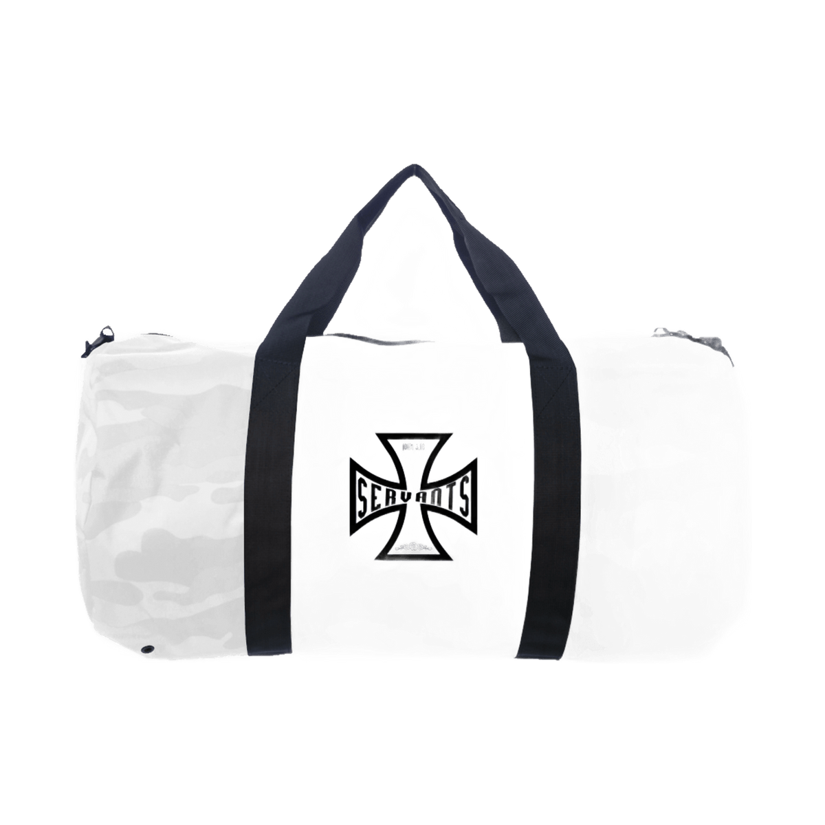 Duffle Bag White Camo Iron Cross